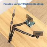 Adjustable Microscope Arm Stand with Clamp