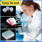 200PCS Microscope Slides and Covers Set