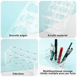 Transparent Acrylic Test Tube Rack with 8 Holes