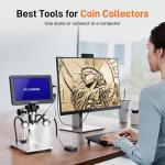 7" LCD Digital Microscope 1200X with 10 LEDs