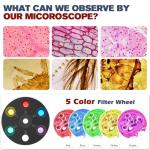 Temery Beginners Biological Microscope Kit with Extras