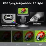 Kids Portable Digital Microscope - 100-1600X 1080P