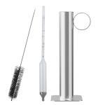 Maple Syrup Hydrometer Kit with Cleaning Brush