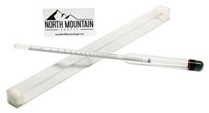 NMSPT-H Glass Hydrometer - 0-200 Proof
