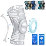 Compression Knee Brace with Patella Pad Support