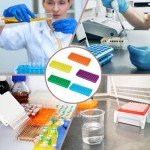 OLYCRAFT 5PCS Polypropylene Microcentrifuge Tube Rack