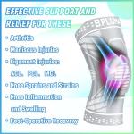 Compression Knee Brace with Patella Pad Support