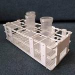 Plastic Test Tube Rack Holder - 21 Holes