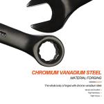 16mm 12 Point Ratcheting Wrench for Repairs