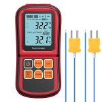 Kamtop Dual Channel Digital Thermometer with Probes
