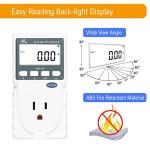 Poniie PN2000 Plug-in Electricity Usage Monitor