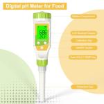 High Accuracy Digital pH Meter with Backlit Display