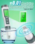 3-in-1 Digital pH, TDS, and Temperature Meter