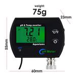 2-in-1 pH & Temperature Meter for Water Quality