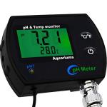 2-in-1 pH & Temperature Meter for Water Quality