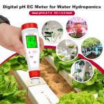 Digital pH and TDS Meter for Water Testing