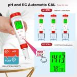 Digital pH and TDS Meter for Water Testing