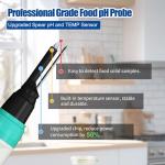 Yewhick Waterproof Digital Food pH Meter