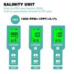 Digital Salinity Tester for Aquariums and Hydroponics