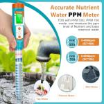 YINMIK EC PPM Meter for Hydroponics and Aquaponics