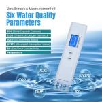 6-in-1 Digital Water Quality Tester Meter