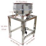 15.7'' Electric Sieve Machine for Fine Screening
