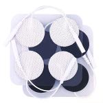 40PCS Reusable Round TENS Unit Electrodes Pads