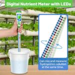 Digital Conductivity Tester for Hydroponics and Gardening