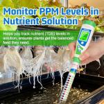 Digital Conductivity Tester for Hydroponics and Gardening