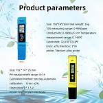 Divolight 3-in-1 pH, TDS & EC Tester Kit