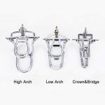 5PCS Adjustable Zinc-Coated Dental Lab Articulator