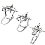 5PCS Adjustable Zinc-Coated Dental Lab Articulator
