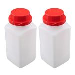 Othmro 1000ml Plastic Lab Reagent Bottles - 2 Pack