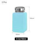 Blue 180ml Alcohol Dispenser Pump for Liquids