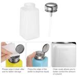 Alcohol Dispenser Pump Bottle - 250ml Stainless Steel