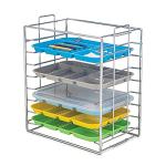 Stainless Steel Dental Instrument Tray Rack Organizer