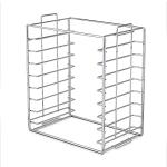 Stainless Steel Dental Instrument Tray Rack Organizer