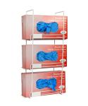 Horizontal Wall Mount Glove Dispenser with Hardware