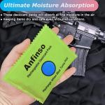 Anfinso 4 Pack Rechargeable Silica Gel Moisture Absorbers