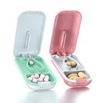DUBSTAR Portable Pill Cutter Set - Pink & White