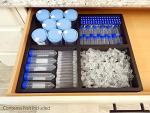Polar Whale 4-Compartment Lab Drawer Organizer Tray