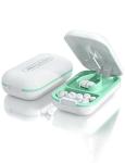 DUBSTAR Portable Pill Cutter Set - Pink & White
