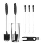 6 Pack Stainless Steel Bottle Brush Cleaner Set
