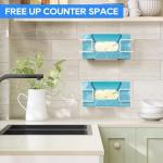 Wall-Mount Metal Glove Dispenser Holder, 4 Pack