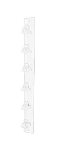 Wall-Mount Eyewear Holder for 6 Pairs