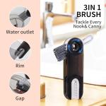6 Pack Stainless Steel Bottle Brush Cleaner Set