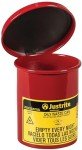 Justrite 0.45 Gallon Oily Waste Disposal Can