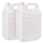 2 Pack 1 Gallon Clear Plastic Storage Jugs