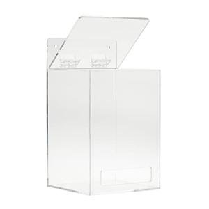 Acrylic Wall Mount Dispenser for Gloves & Covers
