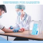 Acrylic Wall Mount Dispenser for Hairnets & More